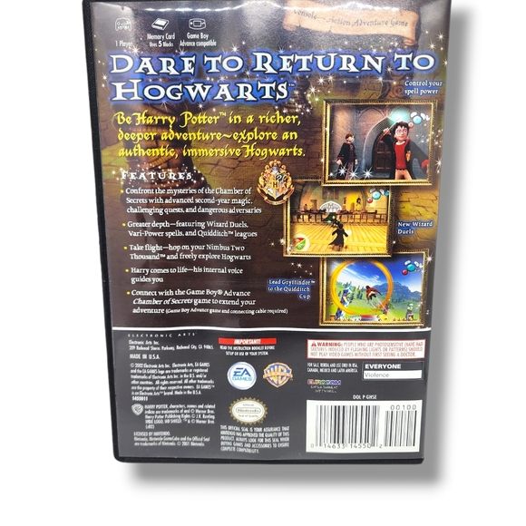 Harry Potter And The Chamber of Secrets Nintendo GameCube - Picture 2 of 4